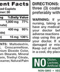 Calcium Magnesium Zinc Supplement | 90 Caplets | Non-GMO, Gluten | by Nature's Truth