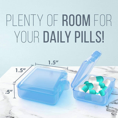 Monthly Pill Organizer, Pill Box, Medicine Organizer, 4 Weekly Pill Organizer, Pill Container, Vitamin Organizer, Travel Pill Container, Medication Organizer Pill Holder, Large Pill Organizer