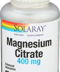 Solaray, Magnesium Citrate, 90 Veg Capsules