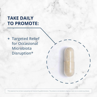 Metagenics UltraFlora Restore Probiotic - Probiotic for Intestinal Flora Support - Relief of Occasional Loose Stools - Probiotics for Digestive Health - Non-GMO & Gluten- - 30 Capsules