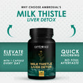 Ambrosial Milk Thistle Capsules 60 Capsules Pack Of 1