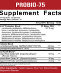 Rich Piana 5% Nutrition Digestive Defender | Probio-75 & Digestive Enzymes Digestion Supplement | Premium Quality Digestive Enzymes with Probiotics and Prebiotic Fiber | 120 Gelatin Capsules (30 Svgs)