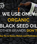 Mother Nature Organics Superfoods for Organic Living Usda Organic Black Seed Oil (8Oz) - Premium Cold-Pressed, Non-Gmo, Unrefined, Vegan Nigella Sativa Oil. Potent For Digestive Health, Immune Support, Brain Function, And Joint Mobility.