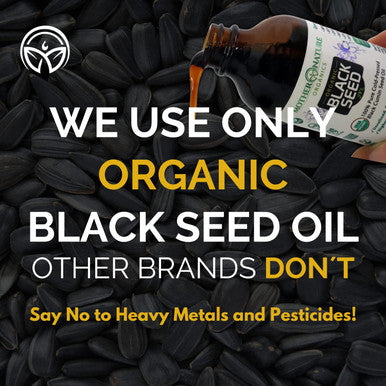 Mother Nature Organics Superfoods for Organic Living Usda Organic Black Seed Oil (8Oz) - Premium Cold-Pressed, Non-Gmo, Unrefined, Vegan Nigella Sativa Oil. Potent For Digestive Health, Immune Support, Brain Function, And Joint Mobility.