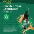 Natures Craft Organic Lymphatic Drainage Drops - Herbal Lymphatic Cleanse and Immune Support Supplement with Echinacea Goldenseal & Red Clover Extract - Vegan Non GMO Alcohol and Sugar - 30 Servings
