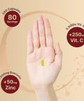 Naturebell Zinc Quercetin With Vitamin C & D3, 240 Capsules Quercetin 1,000Mg, 4 In 1 Zinc 50Mg, Vitamin C 250Mg, Vitamin D3 5,000 Iu ÃƒÂ¢Ã¢â€šÂ¬Ã¢â‚¬Å“ Zincvanta Advanced Immune Defense & Lung Support
