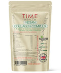 Vegan Collagen Complex | with Ceramides, Acerola Cherry, MSM, Spirulina, Bamboo, Lysine, Glycine, Proline, Biotin | UK Made | Zero Additives | GMP Standards (120 Count (Pack of 1))