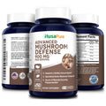 NusaPure Advanced Mushroom Defense 900mg 150 Veggie Caps (Non-GMO & ) Reishi, Maitake, Shiitake, Astragalus, Dandelion & Beta Glucan