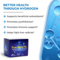True Nano H2 By H2 Universe Molecular Hydrogen With Active Hydrogen Nanobubbles, Boosts Energy, Powerful Antioxidant 60 Capsules