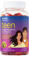 Gnc Milestones Teen Multivitamin - Natural Fruit Flavors - 120 Gummies (60 Servings)