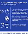 Viteyes Blue Light Defender Supplement Capsules Dietary Safeguard from Harmful Blue Light 90 Capsules