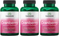 Swanson Super Strength Cranberry Whole Fruit Concentrate 420 Milligrams 60 Sgels (3 Pack)