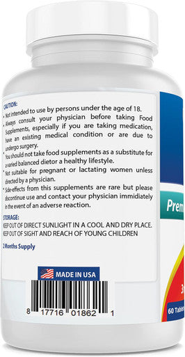 Best Naturals Methyl Folate 15000 mcg (15mg) (Most Bio-Available) 60 Tablets - Supports Cell Formation Growth Function Brain Memory Cardiovascular Health (60 Count (Pack of 1))