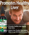 Nature'S Answer Alcohol- Yellow Dock Root 2000mg 1oz | Promotes Liver Function | Natural Body Detox | Bloating Relief | Gluten- Non-GMO Vegan | Single Count