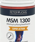 Healthfarm Msm Dietary Supplement 1300Mg 120Capusule Supports Joint Comfort/Healthy Immune System (1 Bottle)