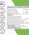 Supersmart Humic Fulvic Acids 300 mg Per Day Sodium Salts of Humic Acid Fulvic Acid Immune System Booster NonGMO Gluten Free 60 Vegetarian Capsules