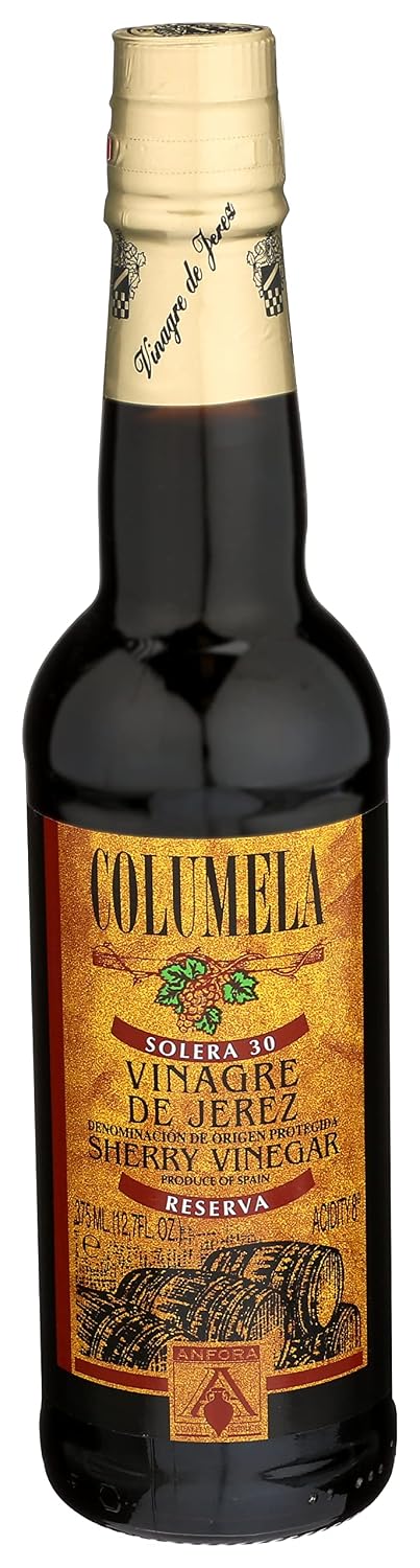 Columela 30 Year Aged Sherry Vinegar D.O.P. Ã¢â‚¬â€œ 12.7 oz | Gran Reserva from Jerez | Rich, Complex & Smooth Spanish Vinegar