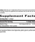 Country Life Vitamin D3 Non-Fish 2500 Iu 200 Softgels Certified Gluten Free