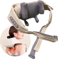Neck And Back Massager With Soothing Heat,Deep Tissue 6D Expert Kneading Massage,Electric Kneading Back Massager,Massage Pillow For Pain Relief Deep Tissue.Electric Full Body Massager.For Parents