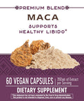 Nature'S Way Maca Standardized 0.6% Glucosinolates, 350 Mg Of Extract Per Serving, 60 Vcaps
