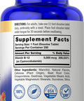 Carlyle Vitamin B12 5000Mcg | 250 Fast Dissolve Tablets | Natural Berry Flavor | Vegetarian, Non-Gmo, Gluten Free