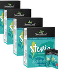 Sweetleaf Stevia Packets - Zero Calorie Natural Stevia Powder No Bitter Aftertaste Sugar Substitute for Keto Coffee Nothing Artificial Non-GMO Stevia Sweetener Packets 70 Count (Pack of 4)