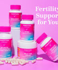 Pink Stork Maca Root Capsules for Women - Fertility Supplements for Women with 1500 mg Organic Maca Root + Black Pepper to Support Hormone Balance & Conception - 60 Capsules Vegan