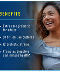 ReLife Adult Probiotic Supplement Bundle Pack Womens Care 25B and Extra Care 30B 30 Count Pack of 2