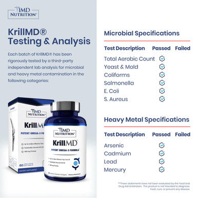 1MD Nutrition Krill Oil Platinum 60 Capsules