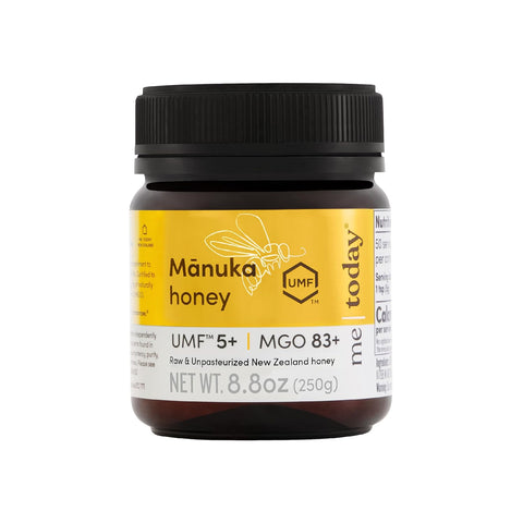 Me Today Manuka Honey UMF 5+/MGO 83+, Manuka Honey Medical Grade from New Zealand, Lab Tested & UMF Certified Authentic-Honey for Daily Wellness, 8.8oz