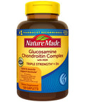 Nature Made Glucosamine Chondroitin Complex With Msm Dietary Supplement For Joint Support 120 Caplets 60 Day Supply