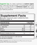 ecoNugenics PectaSol-C Modified Citrus Pectin Cellular Health and Immune System Supplement - Lime Infusion Powder - Maintain Healthy Galectin-3 Levels - Cardiovascular Support (183.75 Grams)