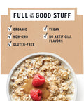 Purely Elizabeth Superfood Oatmeal, Original, Vegan Friendly, USDA Certified Organic, Gluten Free & Non-GMO, 10 Ounce (Pack of 6)