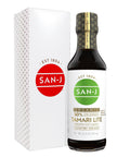 San-J - Organic Gluten Free Tamari Soy Sauce with 50% Less Sodium - Made with 100% Whole Soy - Specially Brewed - 10 oz. Bottle