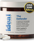 Cold Sore Treatment For Lips With Immune Support L-Lysine 1000Mg Capsules, Chaga, Bee Propolis, Vitamin C, Zinc & Licorice Root Extract Non-Gmo, Vegetarian, 60 Capsules For Men And Women