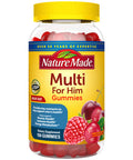 Nature Made Multi For Him Multivitamin For Men For Energy Metabolism Support Mens Multivitamins 150 Gummy Vitamins And Minerals 75 Day Supply