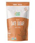 Health Garden Date Sugar (16 Oz) Organic Date Sugar Sweetener All-Natural Dried Ground Dates Rich In Vitamins And Minerals No Gluten Non-Gmo Low Glycemic Sugar Substitute (1 Lb Pack Of 1)