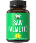 Peak Performance Saw Palmetto Capsules For Men And Women 1000Mg All Natural Saw Palmetto Extract Pills For Prostate Support