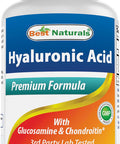 Best Naturals Hyaluronic Acid 100 mg 120 Capsules - Support Healthy Joints and Youthful Skin (859375002702)