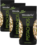 Wonderful Pistachios In Shell, Roasted & Salted Nuts, 48 Ounce Resealable Bag, Protein Snacks, Bulk Snacks, Healthy Snacks for Adults