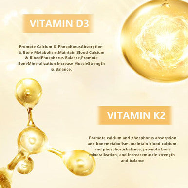 2-In-1 Vitamin D3 K2 Supplement Softgel,D3 K2 Vitamin 10000 Iu Bone Health,Aiding In Calcium Absorption (300 Pcs)