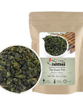 Fullchea - Anxi Tieguanyin Tea - Best Oolong Tea Loose Leaf - Tie Guan Yin Tea - Iron Goddess of Mercy with Orchid Aroma - Deliciously Smooth Taste - 4oz / 113g