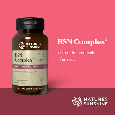 Nature'S Sunshine Natria Hsn Complex, 90 Capsules | Our Unique Herbal Formula Enhances Skin Tone And Helps To Nourish And Strengt