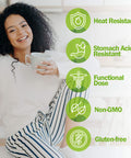 AFC Japan Cho Renew -170 Billions Patented Probiotics, 3X More Effective, with Silk Peptide & Fiber, for Clearer Skin, Stomach Resistant, No Need for Refrigeration, 15 sachets