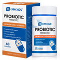 OMOGS Probiotics 120 Billion CFUs 18 Strains 3 Prebiotics and Digestive Enzymes Helps Digestive Gut Health Immune Supports Occasional Constipation Diarrhea and Gas for Women and Men 60 Capsules