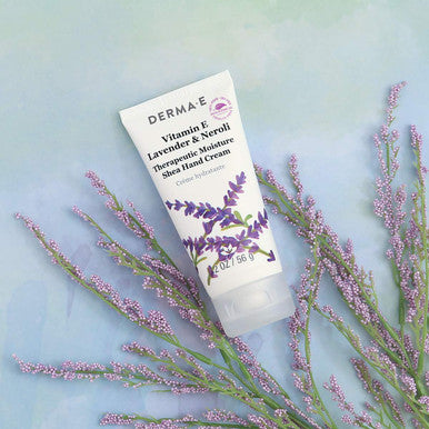 derma e Vitamin E Lavender & Neroli Therapeutic Moisture Shea Hand Cream, Aqua