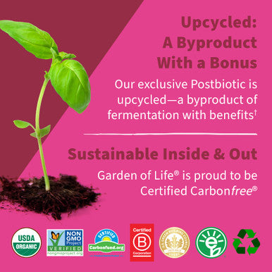 Garden of Life Dr Formulated Once Daily 3-In-1 Complete Prebiotics Postbiotics & Probiotics For Women Pre + Pro + Postbiotic Supplement For Women S Digestive Immune & Vaginal Health 30 Day Supply
