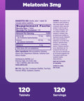 Natrol Melatonin Tablets- 3Mg, 120 Count