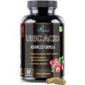 YUMMYVITE Uric Acid Advanced Formula Kidney, Liver, Gallbladder, Urinary Tract Cleanse With Cranberry, Chanca Piedra, Tart Cherry, Milk Thistle And Bromelain 60 Capsules
