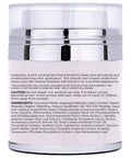 Radha Beauty Hyaluronic Moisturizer Miracle Cream for Face with Hyaluronic Acid Vitamin E Green Tea with Aloe. Night and Day Moisturizing Cream 1.7 fl oz.
